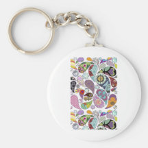 RetroPaisley Nyckelringar