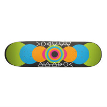 RetroRoundo Custom Skate Board