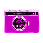 Rétros affaires de photographie d'appareil-photo d cartes postales