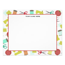 Rétros cartes pour notes plats orientés de couture cartons d'invitation