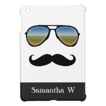 Rétros lunettes de soleil drôles avec la moustache