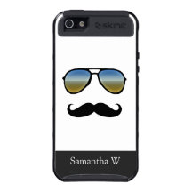 Rétros lunettes de soleil drôles avec la moustache