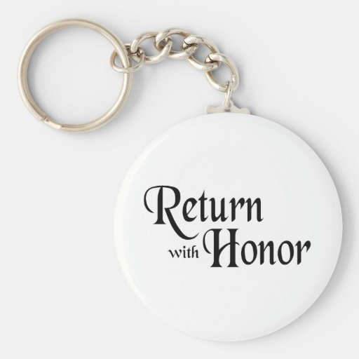 Return With Honour Keychain