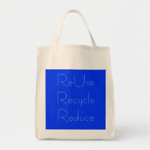Reuse, recycle, reduce bag