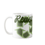 Reuse Recycle Symbol Coffee Mug