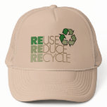 Reuse, Reduce , Recycle Eco Hat