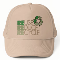 Reuse, Reduce , Recycle Eco Hat