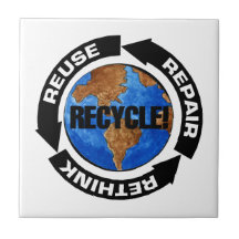 Réutilisez le monde carreaux en céramique