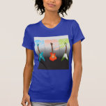 Rêve d'amants de guitare électrique t-shirts
