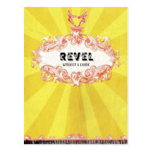 Revel Without a Cause (Postcard)