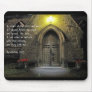 Revelation 3:20 Church Door Mouse Pad