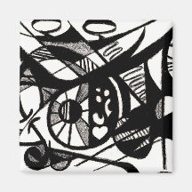 Revelation Oil Pastel Design Fridge Magnets