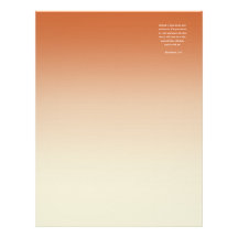 REVELATIONS 3:20 Bible Verse Custom Letterhead