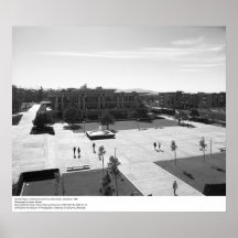 Revelle Plaza, UC San Diego, 1966 Print