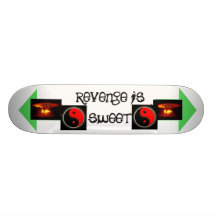 revenge is sweet skate deck