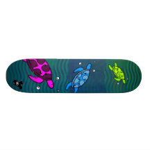 Rêver de tortue skateboards customisés