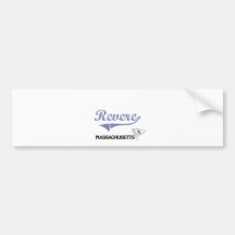 Revere Massachusetts City Classic Bumper Sticker