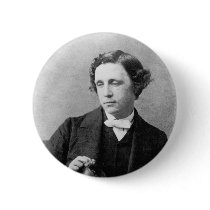 Reverend Charles L. Dodgson 1863 Pinback Button