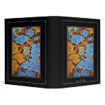 REVISED Binder William Morris Print Blue Floral