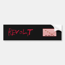 Revolt Bumper Sticker