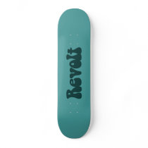 Revolt - Dark Green on Ocean Green Skate Board Decks