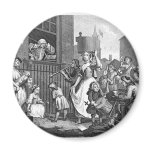Revolting Crowd (Vintage) Refrigerator Magnet