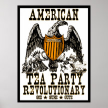Révolution de thé affiches