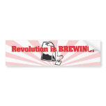 Revolution Is Brewing Bumper Sticker