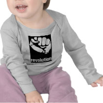 Revolution Raised Fist T Shirt