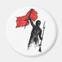 Revolutionary! Refrigerator Magnet