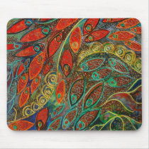 revolving door (painting) mouse pad