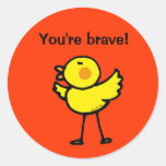 Reward sticker (You're brave!)