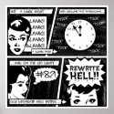 Rewrite Hell Comic Strip posters