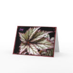 Rex Begonia Greeting Card