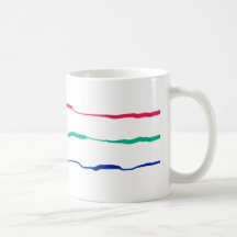 RGB Squiggles Coffee Mug