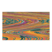 RGBT RangBasanti Sparkle Wave Collection II Rectangle Sticker