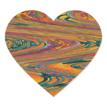 RGBT RangBasanti Sparkle Wave Collection II Heart Sticker