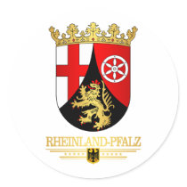 Rheinland-Pfalz (Rhineland-Palatinate) COA Sticker