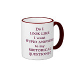 Rhetorical Questions Mugs
