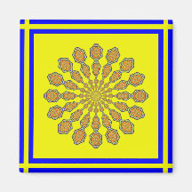 Rhett Headley Mandala magnet