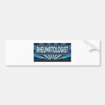 Rheumatologist Marquee Bumper Sticker