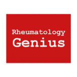 Rheumatology Genius Gifts Postcards