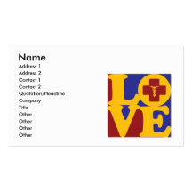 Rheumatology Love Business Cards