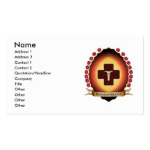 Rheumatology Mandorla Business Card Template