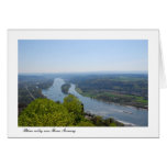 Rhine valley near Bonn, Germany Card