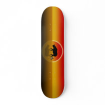 Rhino And Skunk Shiny Sunset Skate Boards