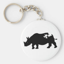 Rhino Keychain