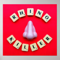 Rhino Killer in Red Print