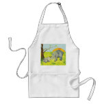 Rhino Mom and Baby Aprons