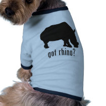 Rhinoceros Dog Tee Shirt